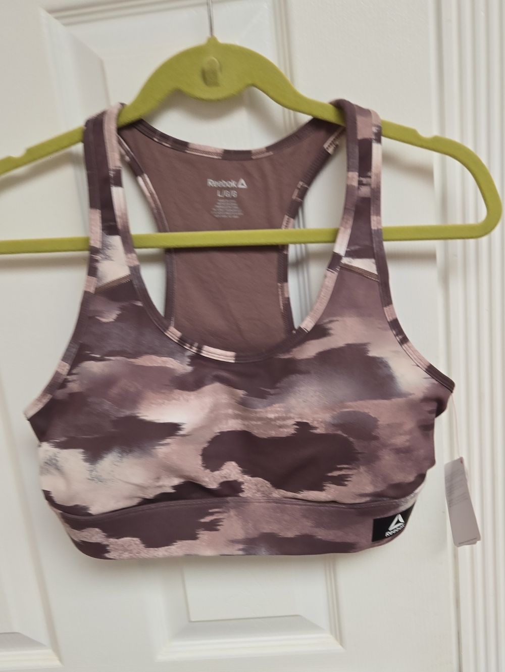 Reebok  Camouflage Racerback Sports Bra